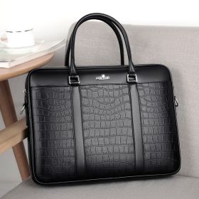 Men's Horizontal Business Handbag Large Capacity