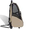 Foldable Multipurpose Pet Trolley Beige