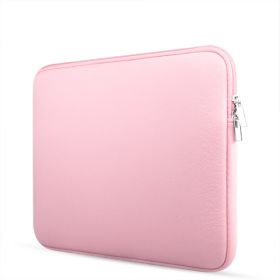 15.6 Notebook Liner Bag Protective Cover (Option: Pink-Without velvet-11inches)