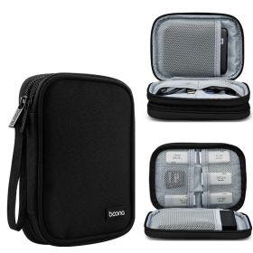 2.5-inch Mobile Hard Disk Protective Cover For Portable Storage (Option: Black-Upgraded double layer)