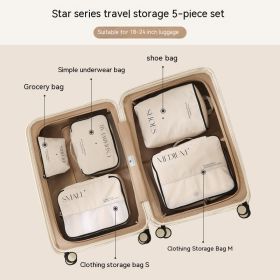 Travel Storage Bag Set Packing (Option: 5 Pieces-Storage Set)