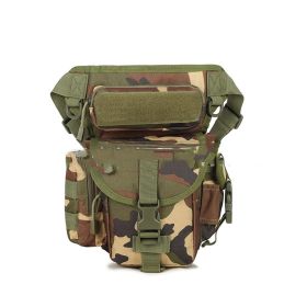 Class Version Outdoor Oxford Tactical Leg Bag Function Fishing Bag (Option: Jungle)