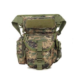 Class Version Outdoor Oxford Tactical Leg Bag Function Fishing Bag (Option: Clump number)