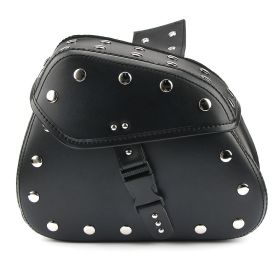 Motorcycle Retro Type Side Saddle Bag (Option: Black A)