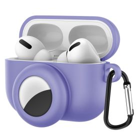 Two-in-one Silicone Protective Sleeve (Color: Purple)