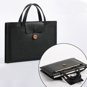 Suitable For Apple Notebook Laptop Bag Liner (Option: Black 4layers-13inches)