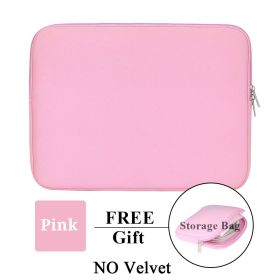 15.6 Notebook Liner Bag Protective Cover (Option: Pink-Suit-11inches)