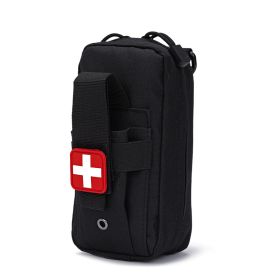 Simple And Creative Outdoor Tactical Medical Pocket (Color: Black)