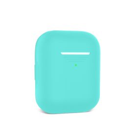 Generation Earphone Case Silicone Protective Cover (Option: 096 Mint Green-AirPods12 Generation)