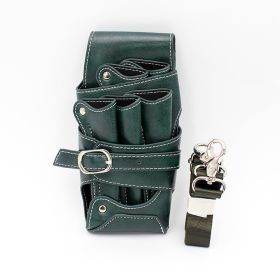 Scissors Bag Hair Stylist Fanny Pack Tool Satchel (Option: P009dark green)