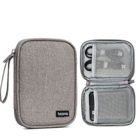 2.5-inch Mobile Hard Disk Protective Cover For Portable Storage (Option: Grey-Single layer)