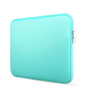 15.6 Notebook Liner Bag Protective Cover (Option: Green-Without velvet-11inches)