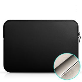 15.6 Notebook Liner Bag Protective Cover (Option: Black-Plus velvet-11inches)