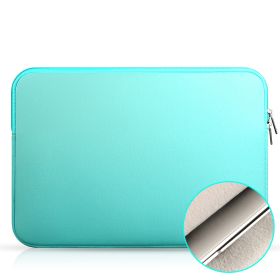 15.6 Notebook Liner Bag Protective Cover (Option: Green-Plus velvet-11inches)