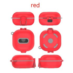 Wireless Bluetooth Headset Protective Case Buckle (Option: Red-Samsung Budslive/pro/2/2Pro)