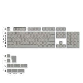 OEM Keycap Closed Character No Water Port PBT Adaptation (Color: Grey)