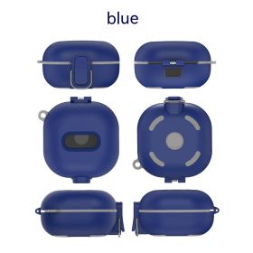 Wireless Bluetooth Headset Protective Case Buckle (Option: Blue-Samsung Budslive/pro/2/2Pro)