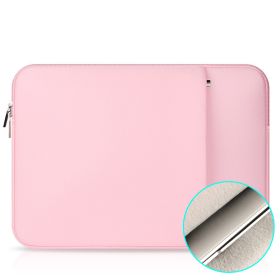 15.6 Notebook Liner Bag Protective Cover (Option: Pink-Plus cashmere upgrade-11inches)