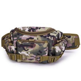 Multifunctional Messenger Bag For Outdoor Travel Mountaineering (Option: Italian camouflage-One size)