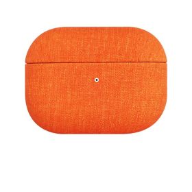 Three-generation Headset All-inclusive Fabric Protective Cover (Option: Orange-AirPods Pro)