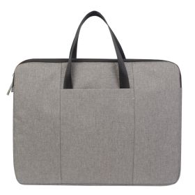 Tablet Cover Hand Scrub Oxford Bag (Option: Light Grey-13.3inches)