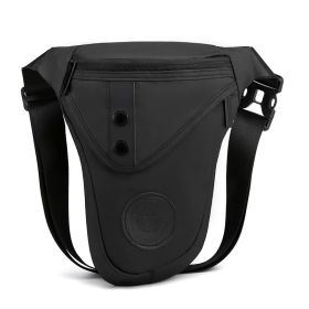 Men's Outdoor Riding Multifunctional Chest Bag (Color: Black)