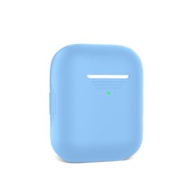 Generation Earphone Case Silicone Protective Cover (Option: 096 Sky Blue-AirPods12 Generation)