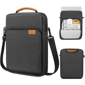 One Shoulder Crossbody Portable Inner Bag (Option: Black gray-9.7and11 inches)