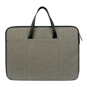 Tablet Cover Hand Scrub Oxford Bag (Option: Dark Grey-13.3inches)