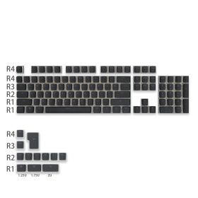 OEM Keycap Closed Character No Water Port PBT Adaptation (Color: Black)