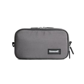 Multifunctional Bicycle Front Handle Road Leisure Bicycle Bag On Chest (Option: GreyA)