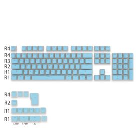 OEM Keycap Closed Character No Water Port PBT Adaptation (Color: Blue)