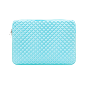 Fashion Business Diamond Pattern Laptop Liner Bag (Option: Blue-11 Inch)