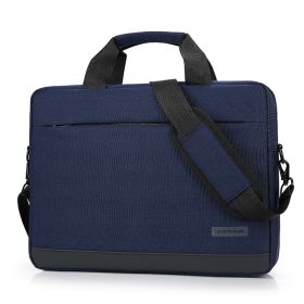 Computer Bag  Handbag Shoulder Bag Briefcase (Option: Blue-14 in)