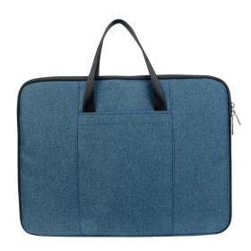 Tablet Cover Hand Scrub Oxford Bag (Option: Blue-13.3inches)