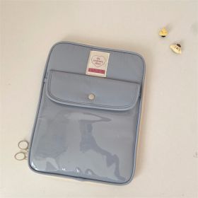 Snap Pocket Tablet PC Bag (Option: Blue-13to14 Inch)