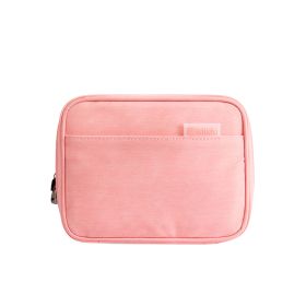 Multi-function Data Cable For Travel Digital Storage Bag (Color: Pink)