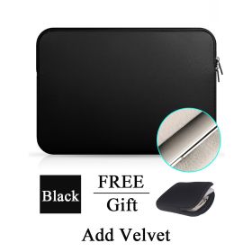 15.6 Notebook Liner Bag Protective Cover (Option: Black-Suit-11inches)