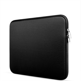 15.6 Notebook Liner Bag Protective Cover (Option: Black-Without velvet-11inches)