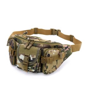 Camouflage Bag Men's Sports Outdoor Large Capacity Waterproof Tactical (Option: CP camouflage)