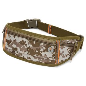 Waterproof Bag European And American Multi-function Riding Waist (Option: Desert digital-10inches)