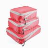 3 Set Travel Storage Bags, Multi-functional Clothing Sorting Packages, Travel Packing Compression Pouche