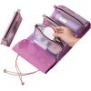 Detachable Cosmetic Bag, 4 IN 1 Removable Portable Toiletry Travel Hanging Makeup Bags Organizer ,Bathroom Bag for Shower