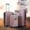 3 PCS Hardshell Luggage Travel Set, Expandable Suitcase with Spinner Wheels, Lightweight Carry-On TSA Lock, 20/24/28