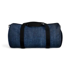 Duffel Bags, Dark Blue Denim Style Bag (size: small)