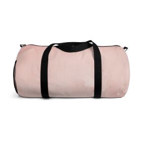 Duffel Bags, Peach Marble Graphic Style Duffel Bag (size: large)