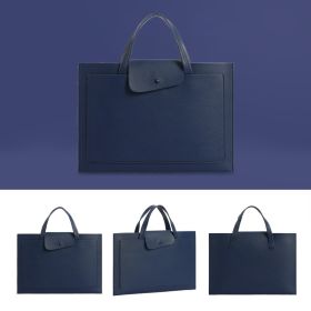 Suitable For Apple Notebook Laptop Bag Liner (Option: Dark blue 2layers-13inches)