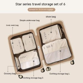 Travel Storage Bag Set Packing (Option: 6 Pieces-Storage Set)