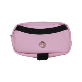 Sport Leather Golf Mini Skull Bag (Color: Pink)