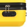 Hardcase Trolley Set 3 pcs Yellow ABS